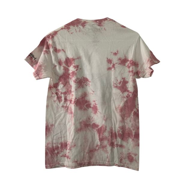 Death Note Panel Pink Tie Dye Cotton Graphic Anime Tee T-Shirt S Small NWOT - Picture 4 of 6